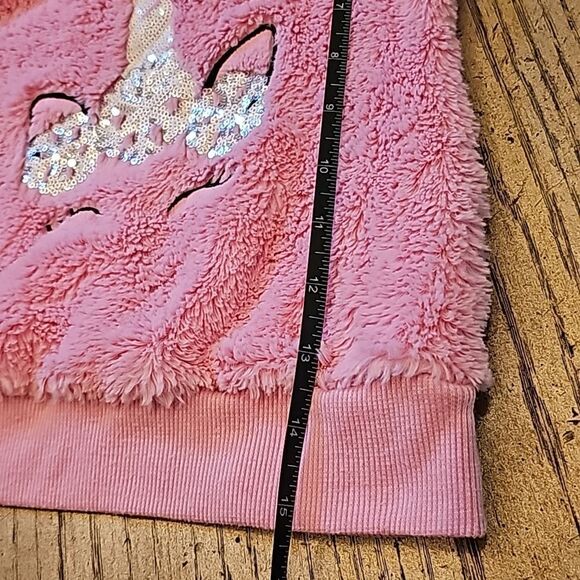 Unicorn sequin cozy sweater size 5 - Picture 8 of 9
